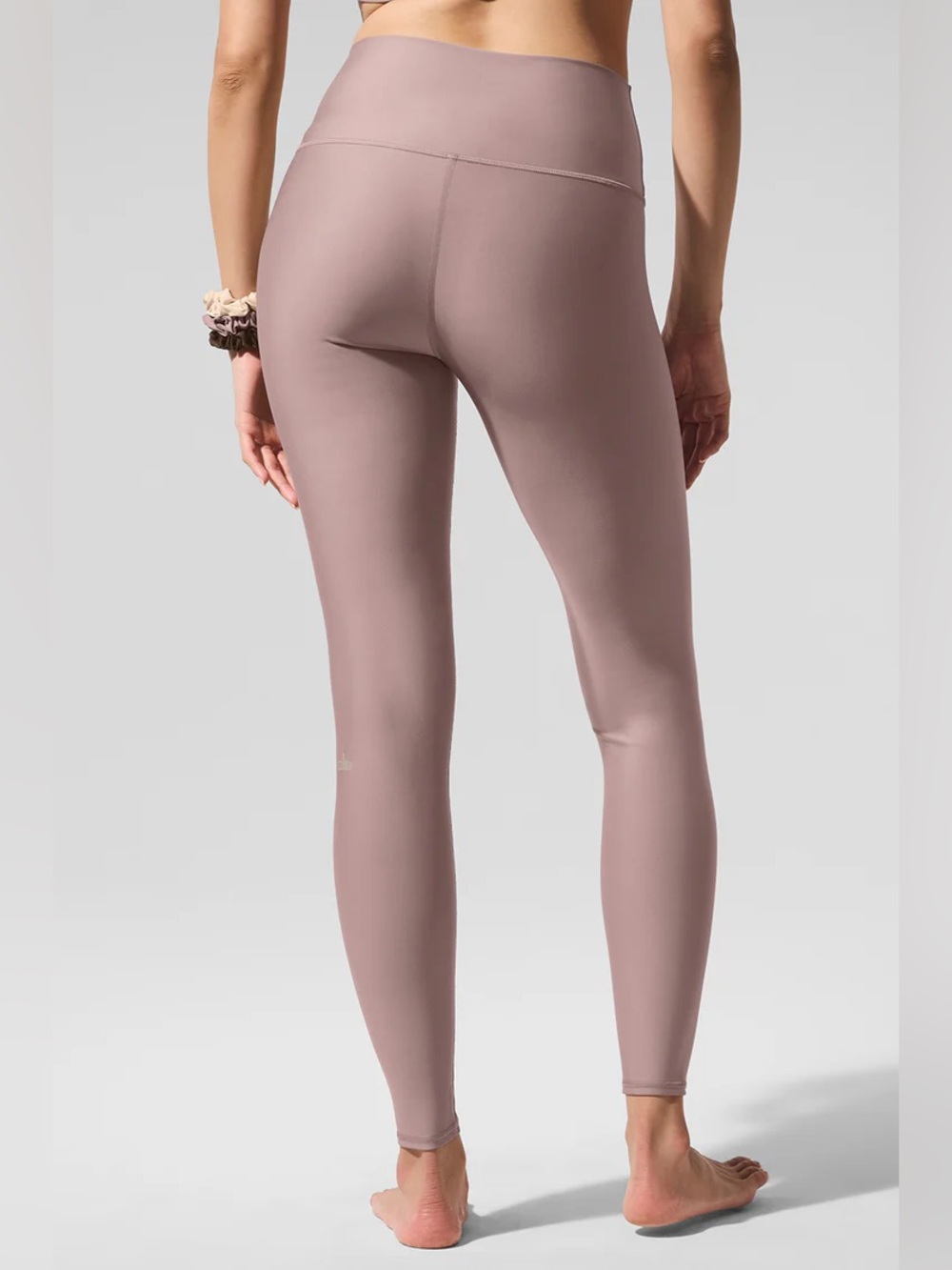 Alo Yoga Airlift High-Waist Leggings Taupe M New - Picture 2 of 6